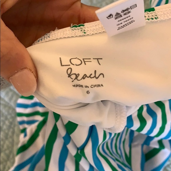 LOFT Halter Top Bathing Suit - Picture 5 of 5